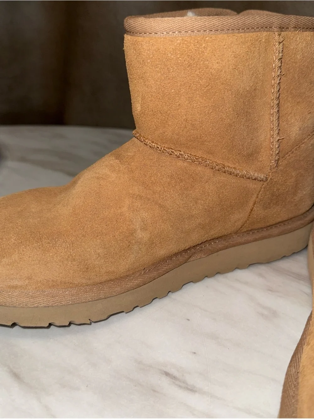 UGG khaki nubuck Jona boots size 4